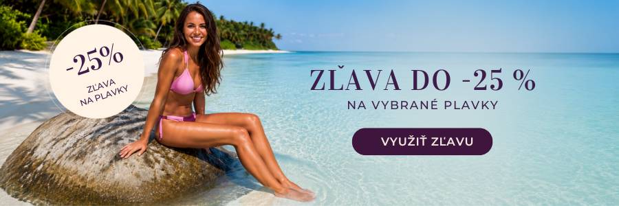 ZĽAVA: až -25% na vybrané plavky