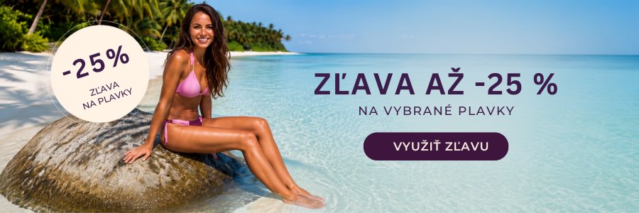 ZĽAVA: až -25% na vybrané plavky