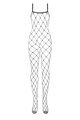 Erotické sieťované bodystocking Obsessive N102 čierne