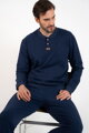 Pánske domáce oblečenie Italian Fashion Lider tmavomodré
