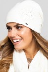 Smotanová štýlová dámska čiapka na zimu Kamea Saragossa