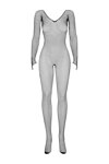 Erotické sieťované bodystocking Obsessive N109 čierne