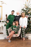 Dámska bavlnená nočná košeľa Italian Fashion Asama mega soft zelená