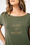 Dámska nočná košeľa Italian Fashion Natura khaki