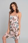 Luxusná saténová košieľka s motýľmi Italian Fashion Farfalla