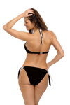 Čierne dámske bikiny zozadu Marko Irma Nero M-546 (1)