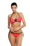 Dámske bikiny push up nektarinkové Marko Janette Nectarine M-547 (8)