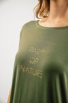 Dámske pyžamo Italian Fashion Natura khaki
