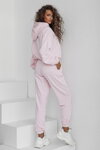 Dámska tepláková mikina s kapucňou Mosquito Icon Pastel Pink ružová