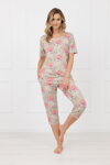 Elegantné dámske pyžamo 3/4 Italian Fashion Harmonia