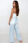 Luxusné saténové pyžamo Dkaren Melanie Baby Blue