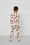 Detské bavlnené pyžamo Italian Fashion Teddy Bear smotanové