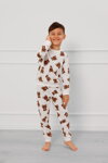 Detské bavlnené pyžamo Italian Fashion Teddy Bear smotanové