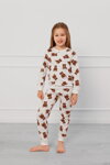 Detské bavlnené pyžamo Italian Fashion Teddy Bear smotanové