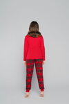 Vianočné dievčenské pyžamo Italian Fashion Santa mega soft červené