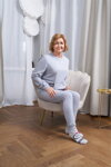 Dámske domáce oblečenie Italian Fashion Fox šedé