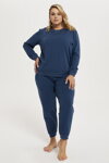 Dámske domáce oblečenie Italian Fashion Panama jeansové modré