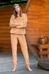 Dámske domáce oblečenie Italian Fashion Juga camel