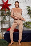 Dámske domáce oblečenie Italian Fashion Juga béžové