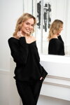 Dámske domáce oblečenie Italian Fashion Karina čierne