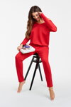 Dámske domáce oblečenie Italian Fashion Karina červené