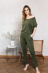 Dámske domáce oblečenie Italian Fashion Paramo khaki