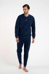 Pánske domáce oblečenie Italian Fashion Lider tmavomodré
