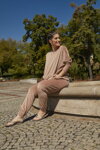 Dámske domáce oblečenie Italian Fashion Juga béžové