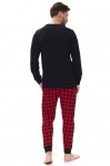 Bavlnené pánske pyžamo s dlhým rukávom Royal Family King Dn-nightwear PMB.9761
