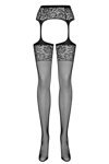 Pančuchy s podväzkovým pásom Obsessive Garter stockings S500