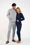 Pánske domáce oblečenie Italian Fashion Fox šedé
