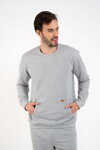 Pánske domáce oblečenie Italian Fashion Fox šedé