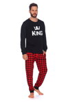 Bavlnené pánske pyžamo s dlhým rukávom Royal Family King Dn-nightwear PMB.9761