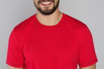 Pánske pyžamo krátky rukáv Italian Fashion Narwik mega soft červené