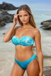 Dámske dvojdielne plavky Etna Alice-23/W blankytne modré