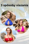 Dámske dvojdielne plavky Etna Olivia-38/W červené