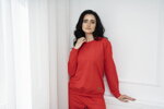 Dámska tepláková súprava Italian Fashion Panama červená