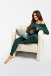 Dámska tepláková súprava Italian Fashion Karina zelená