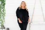 Dámska tepláková súprava Italian Fashion Juga čierna