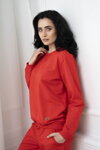 Dámska tepláková súprava Italian Fashion Panama červená