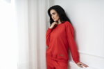 Dámska tepláková súprava Italian Fashion Panama červená