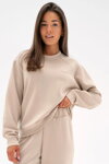 Dámska mikina soft Mosquito Shanti Beige béžová