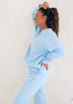 Dámska tepláková mikina Mosquito Pure Baby Blue modrá