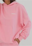 Dámska tepláková mikina s kapucňou Mosquito Pure Candy Pink ružová