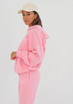 Dámska tepláková mikina s kapucňou Mosquito Pure Candy Pink ružová