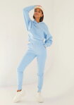 Dámske tepláky Mosquito Venice Baby Blue modré