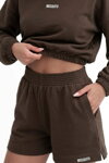Dámske teplákové kraťasy Mosquito Bane Dark Chocolate hnedé