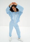 Dámske tepláky Mosquito Icon Baby Blue modré