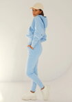 Dámske tepláky Mosquito Venice Baby Blue modré