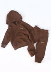 Detské tepláky I Love Milk Pure Choco Brown hnedé